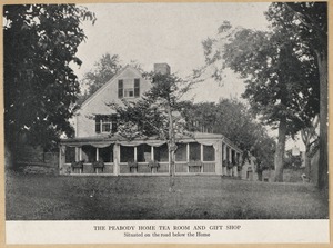 Villages of Newton, MA. Oak Hill. Peabody Home Tea Room & Gift Shop