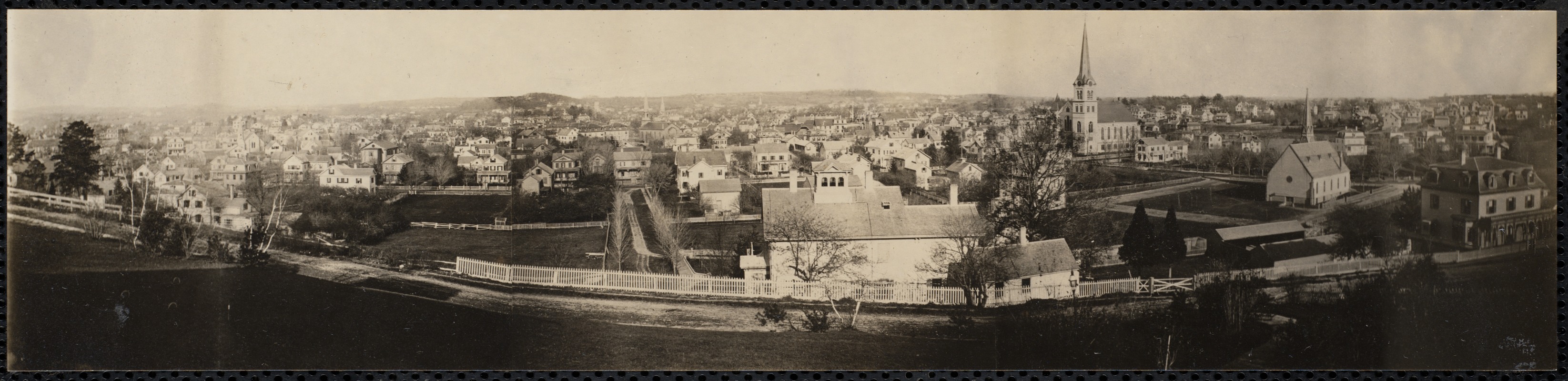 View from Mt. Ida. Newton Corner, Newton, MA Digital Commonwealth