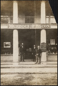Murdock & Bacon, Father of Florence Bacon. Newton Corner, Newton, MA