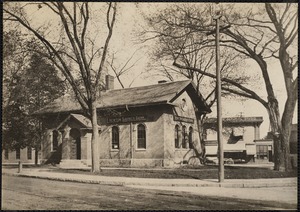 Old Newton Savings Bank, Washington Street. Newton Corner, Newton, MA