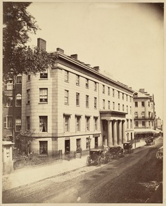 Tremont House and Tremont St., looking north