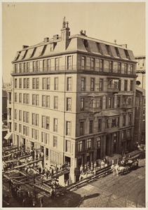 Removal of Hotel Pelham 1869
