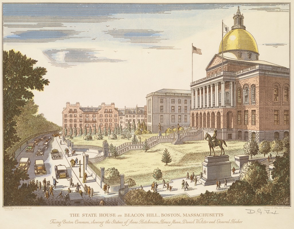 Beacon Hill, Boston - What to see, location, State House