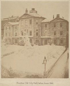 Boston. Old City Hall, taken down 1862