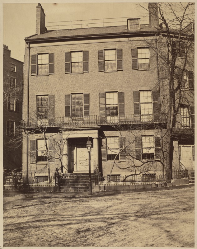 Daniel Webster House. Corner of Summer and High Streets