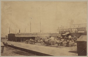 Boston, Massachusetts. Atlantic Avenue, 1874
