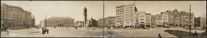 Panoramic view of Boston's Copley Square