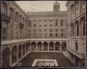 Boston Public Library quadrangle (courtyard)