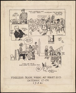 Fineless book week at West End. October 17-22, 1932