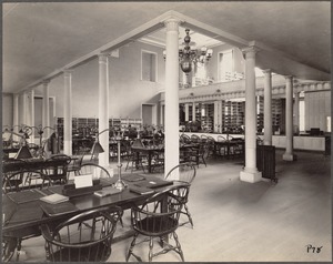 Boston public Library: West End Branch interior