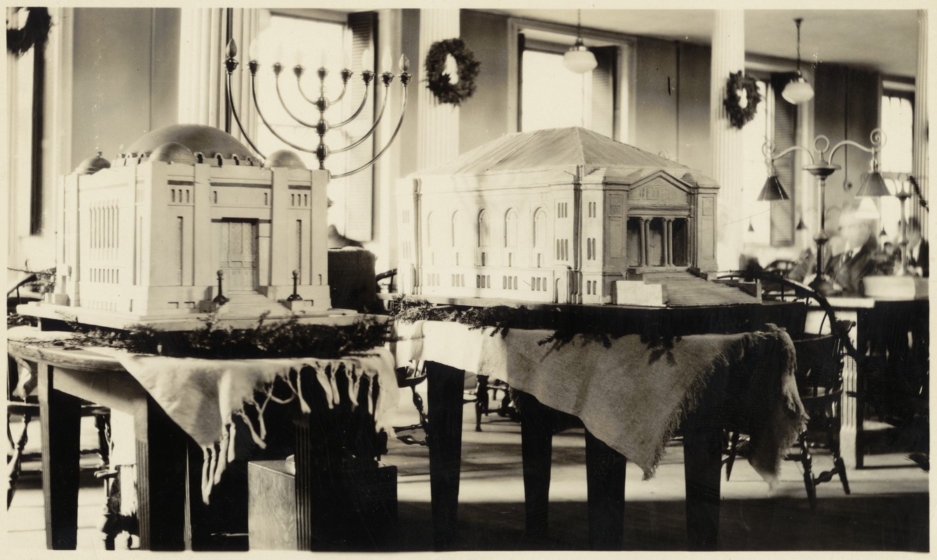 Temples used in the 275th anniversary of the Jew in America exhibit