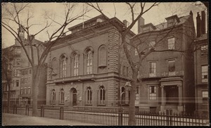 Old Boylston Street building, Boston Public Library