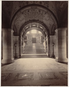 Boston Public Library, Copley Square. Stairway