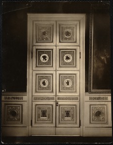 Panels from a palace in Paris in Trustee's room