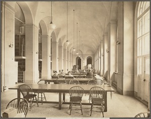 Boston Public Library, Copley Square. West gallery