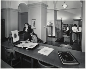 Print department office, after enlargement