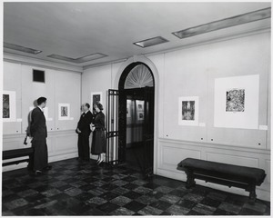 Boston Public Library. Albert H. Wiggin Gallery. Exhibition. Contemporary American Printe [sic]. Organized for the museums in Israel
