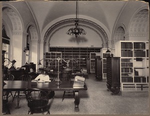 Boston Public Library. Allen A. Brown music room