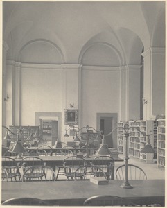 Third floor reading room, McKim building