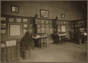 Boston Public Library. Exhibition of the Public Library of the City of Boston 1915