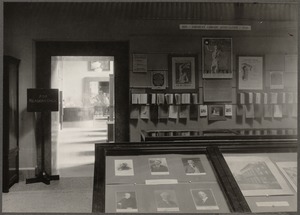 Boston Public Library, Copley Square. Fine arts exhibition room. Fiftieth anniversary, A.L.A.