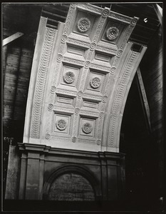Model of Bates Hall ceiling