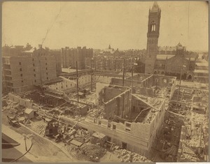 Untitled (Construction of the foundation of the BPL)