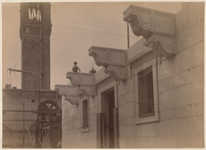 East court balcony brackets