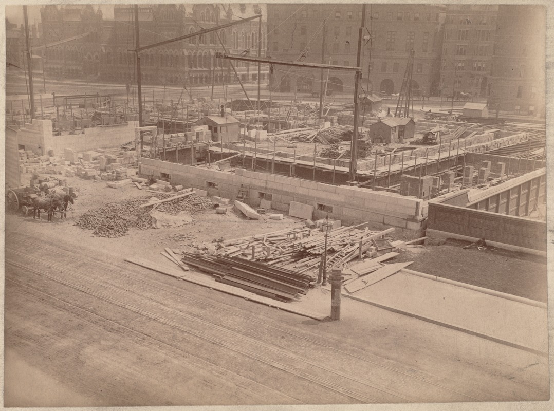 View of lot from Boylston St.