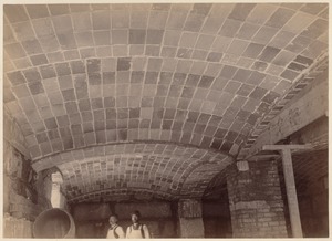 Under side of tile arches
