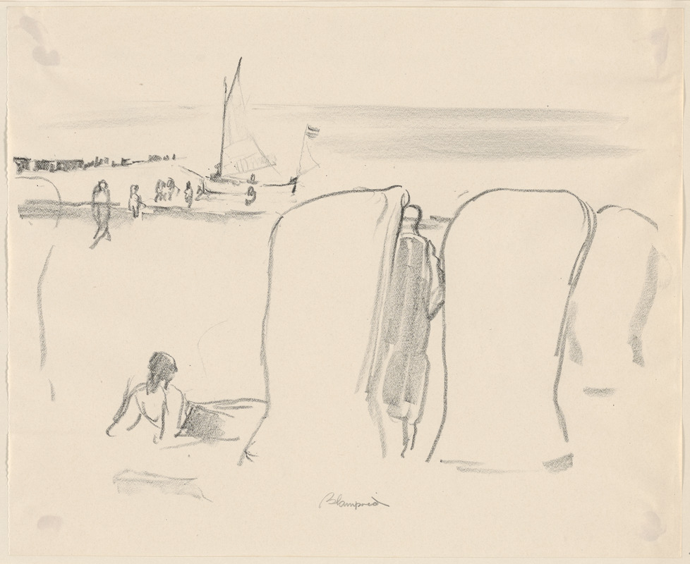 Holiday sketches of Domburg, Holland - also Paris