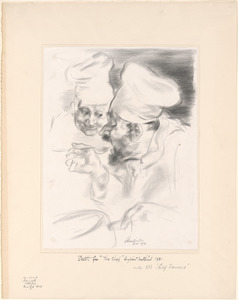 Sketch for "The chef"