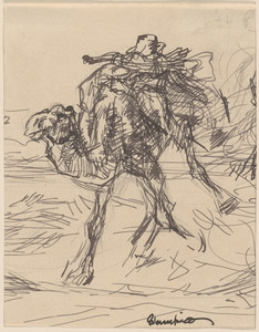 Frightened camel