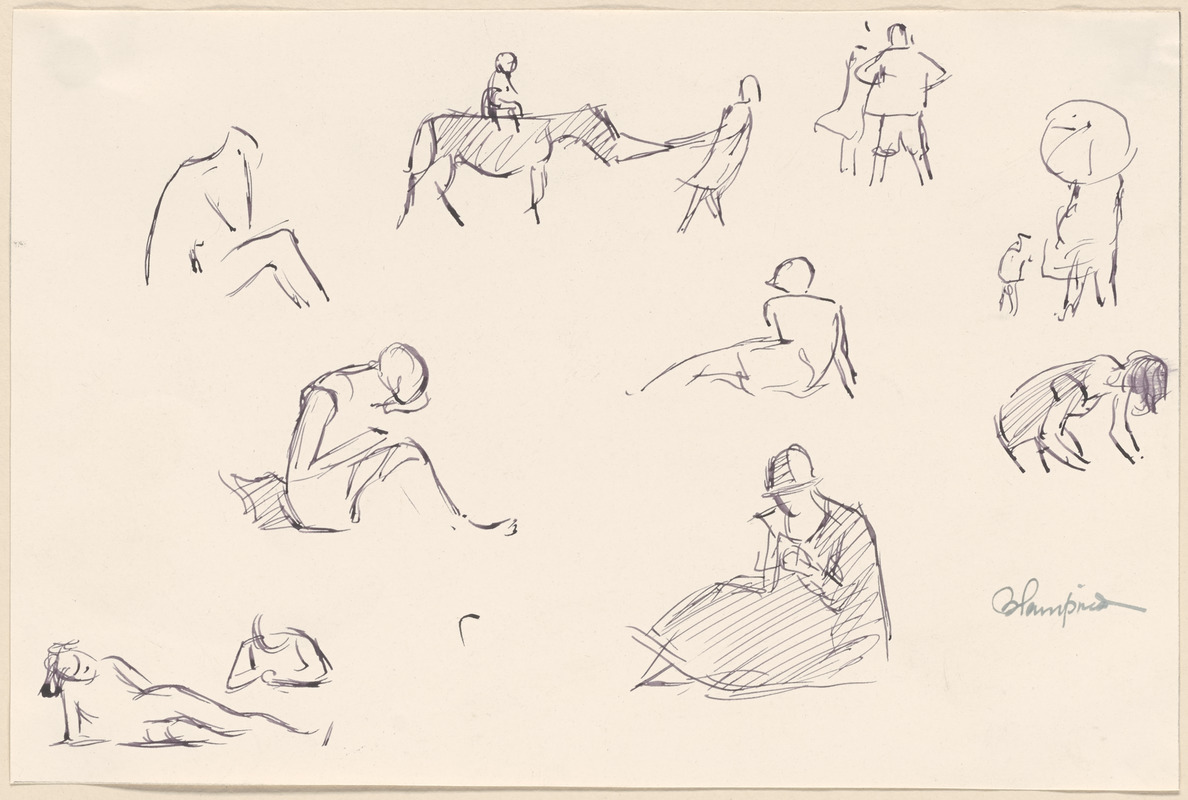 Sketches from Les Sables d'Olonne