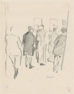 Holiday sketches of Domburg, Holland - also Paris