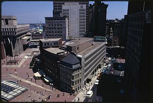 City Hall - Faneuil Hall - Old State House (left to right)