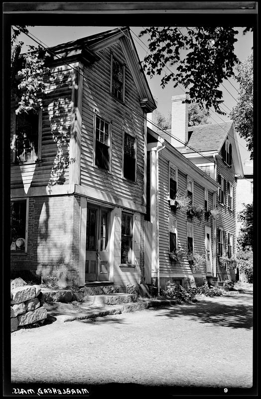 Marblehead, house exterior Digital Commonwealth