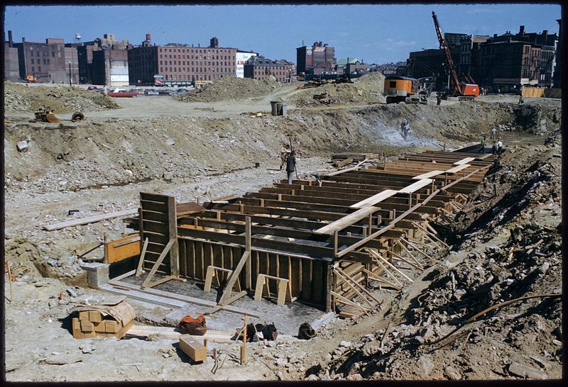 City Hall construction site, Boston