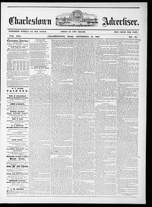 Charlestown Advertiser, September 25, 1869