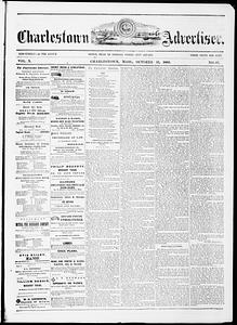Charlestown Advertiser, October 31, 1860