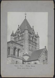 Boston, Mass., Trinity Church, tower from southwest