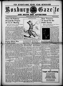 Roxbury Gazette and South End Advertiser, May 31, 1940