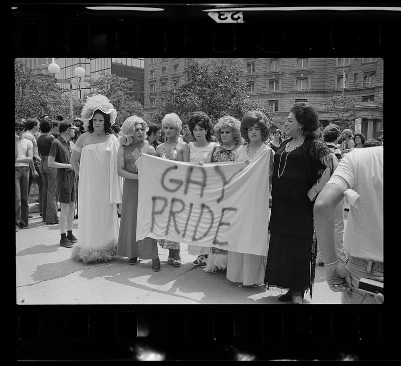 Gay pride parade, Back Bay Digital Commonwealth