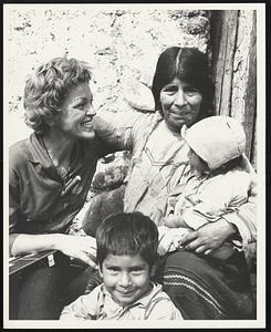 Betty Adams in Peru 1961