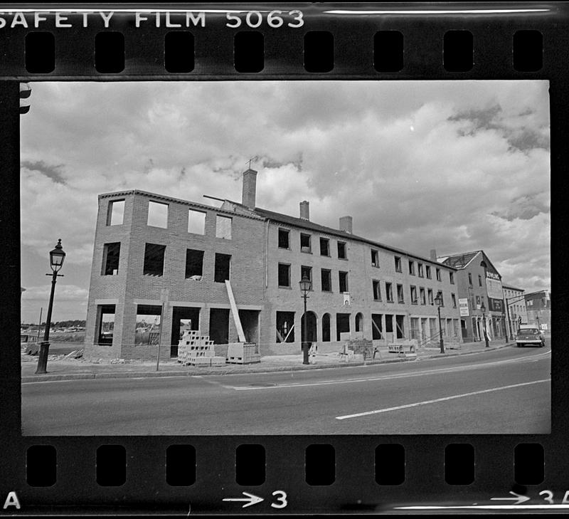 Music center bldg, Market Square 'after' pics, State St. and Market Square with red filter, Jack Bradshaw