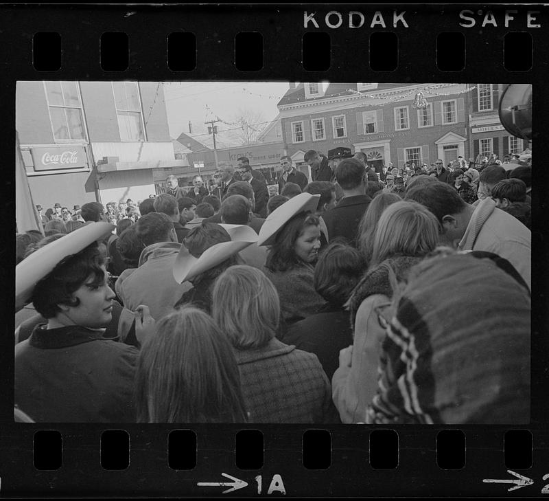 Football rally downtown NBPT