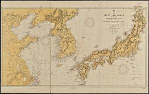 Asia, Japan and Korea with the surrounding seas and the adjacent coastal region of China
