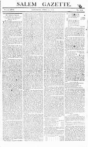 The Salem Gazette