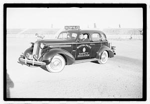 Boston Police Safety Education car
