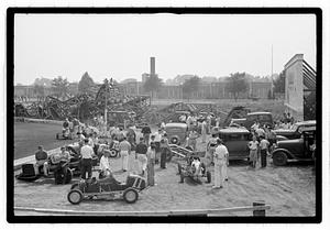 Soap box automobile races at Medford